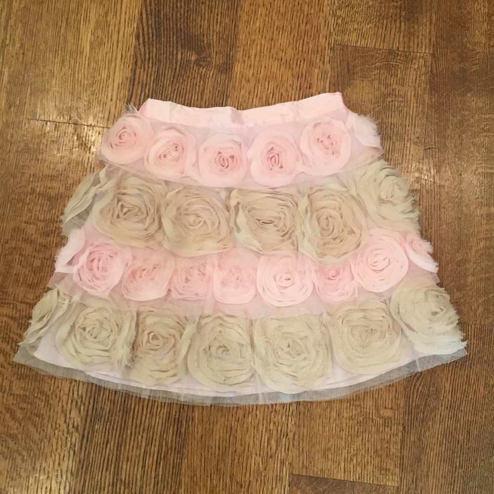 Halabaloo girls rose skirt